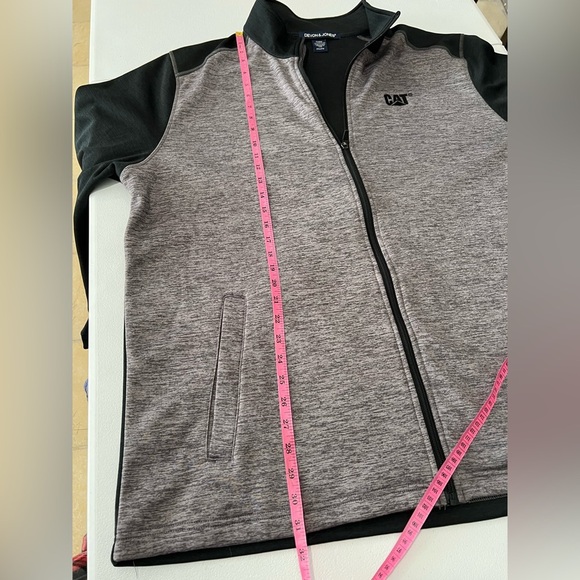 DEVON AND JONES logo CAT sweatshirt, grey, size 2X - Picture 5 of 9